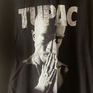 Mens 2PAC graphic T-shirt